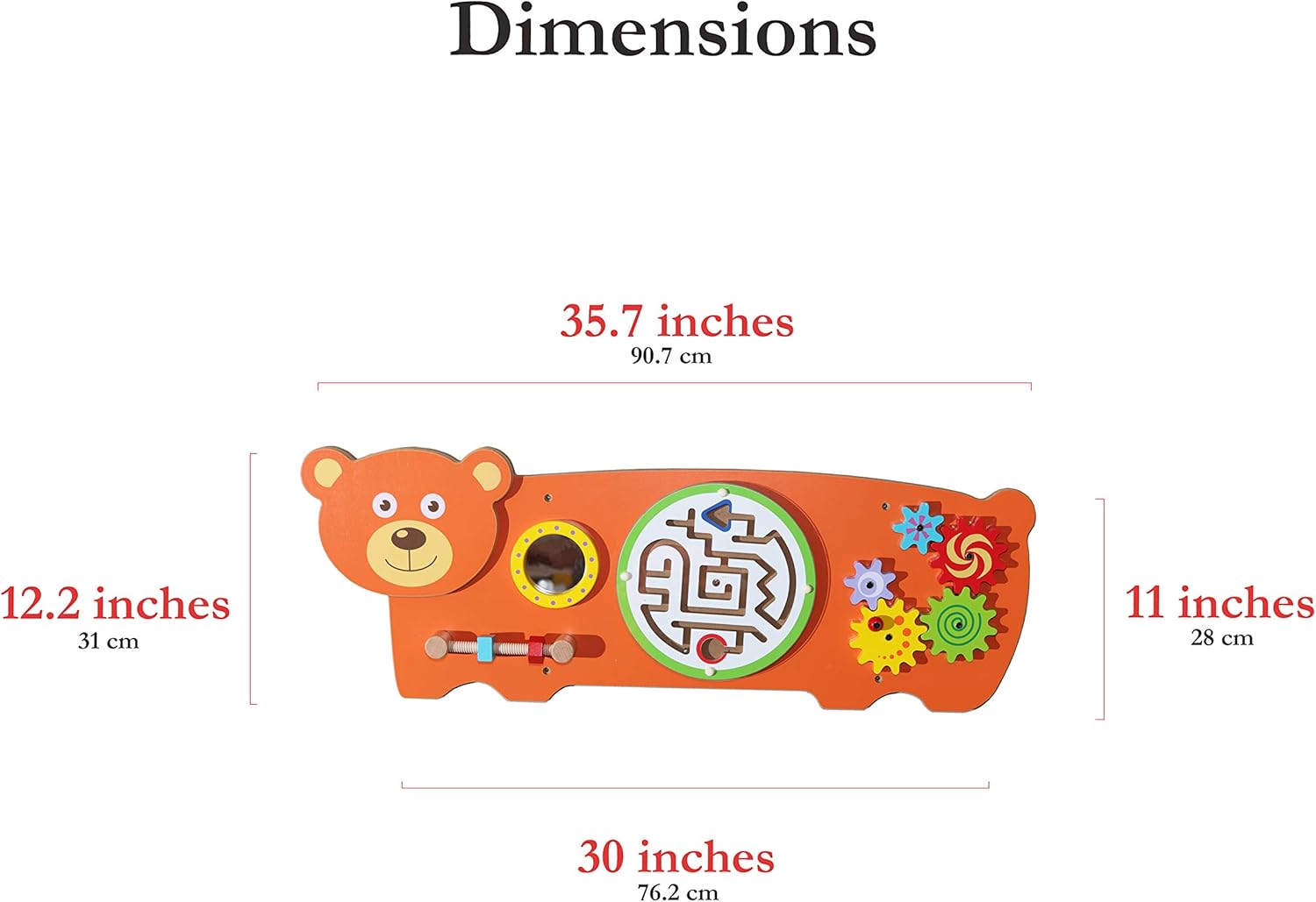 Busy Board Sensory Learning Toy X80664
