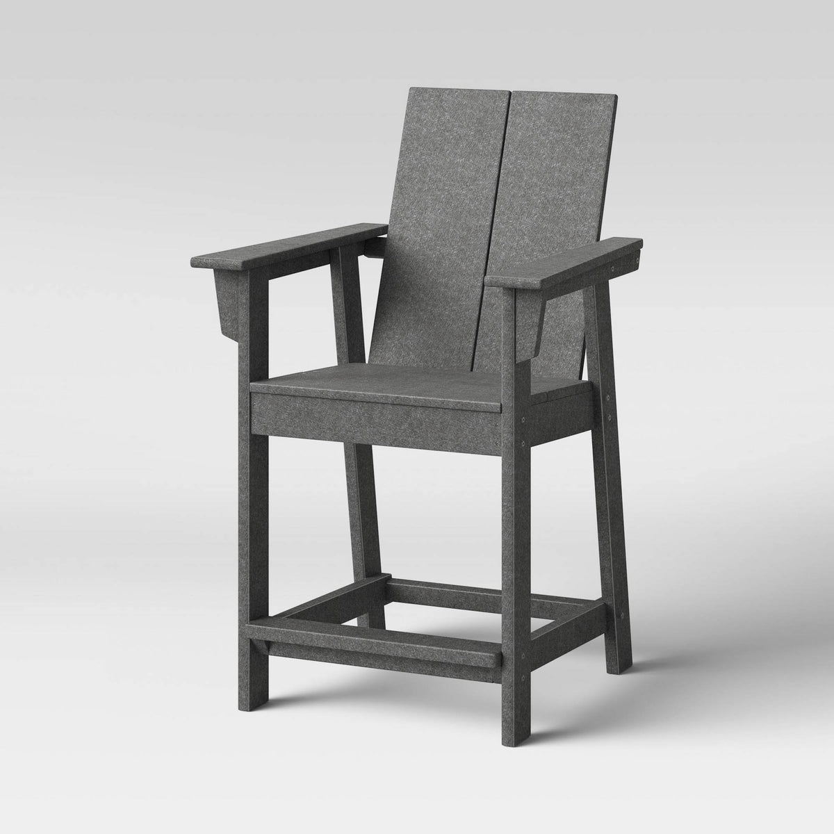 Gray Patio Counter Chair I2800