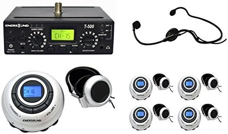 5 Person Multichannel Translation System with Interpreter Monitor, Headsets Included C721