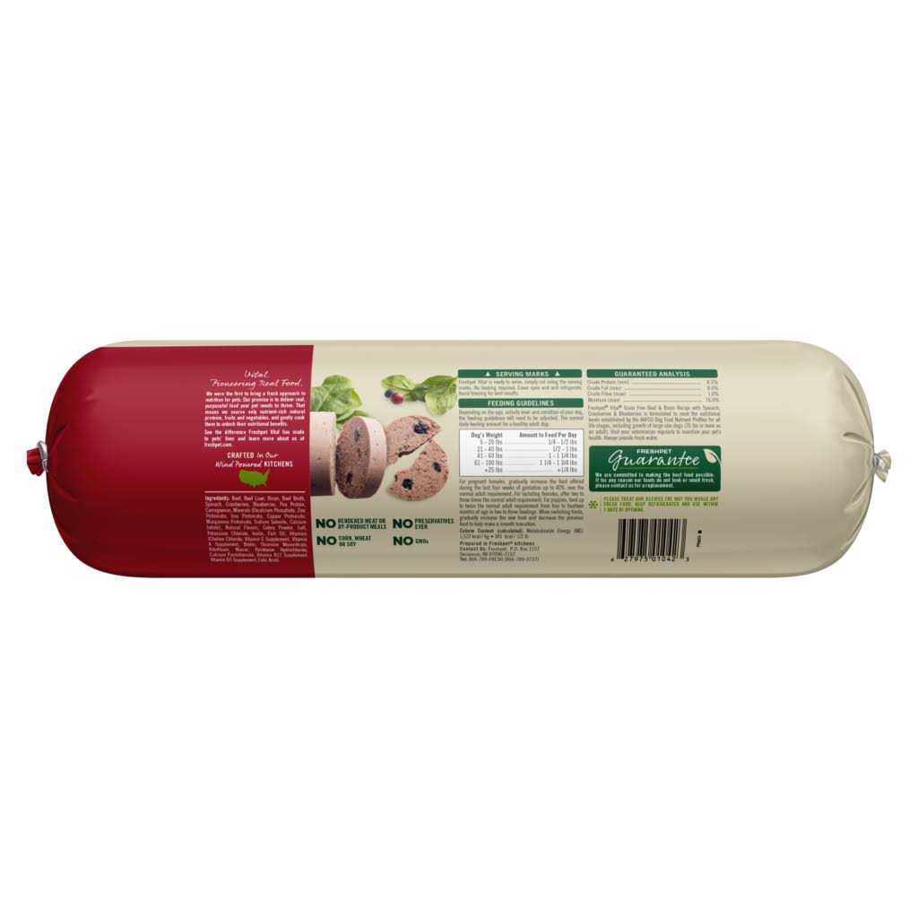 Grain-Free Beef & Bison Fresh Dog Food E419