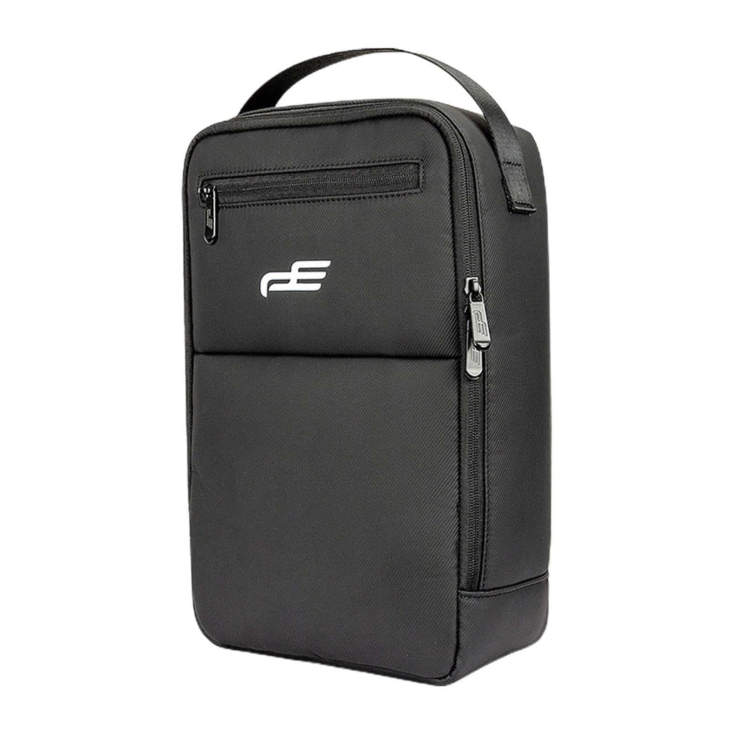 Black Zippered Golf Shoe Storage Bag T9077