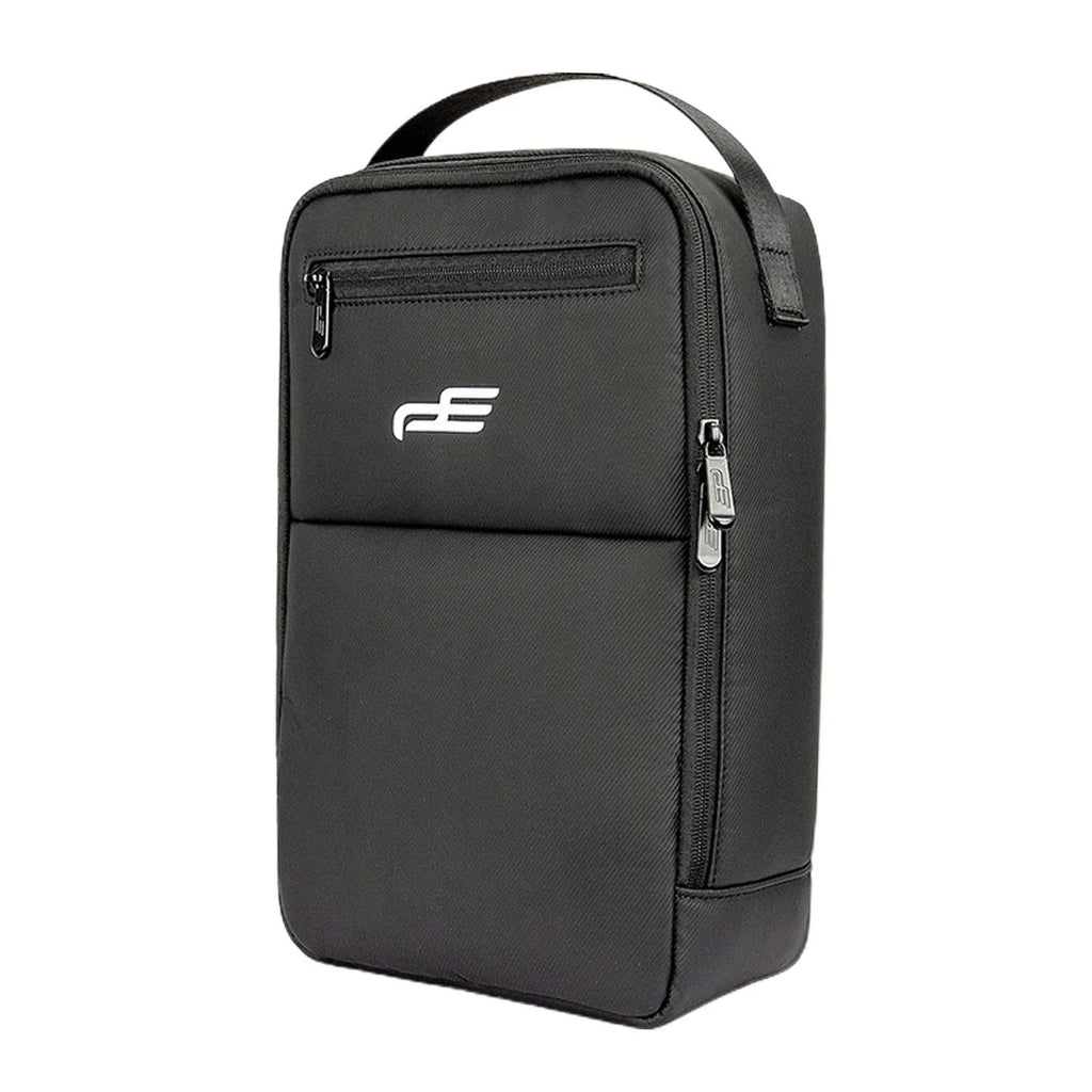 Black Zippered Golf Shoe Storage Bag T9077