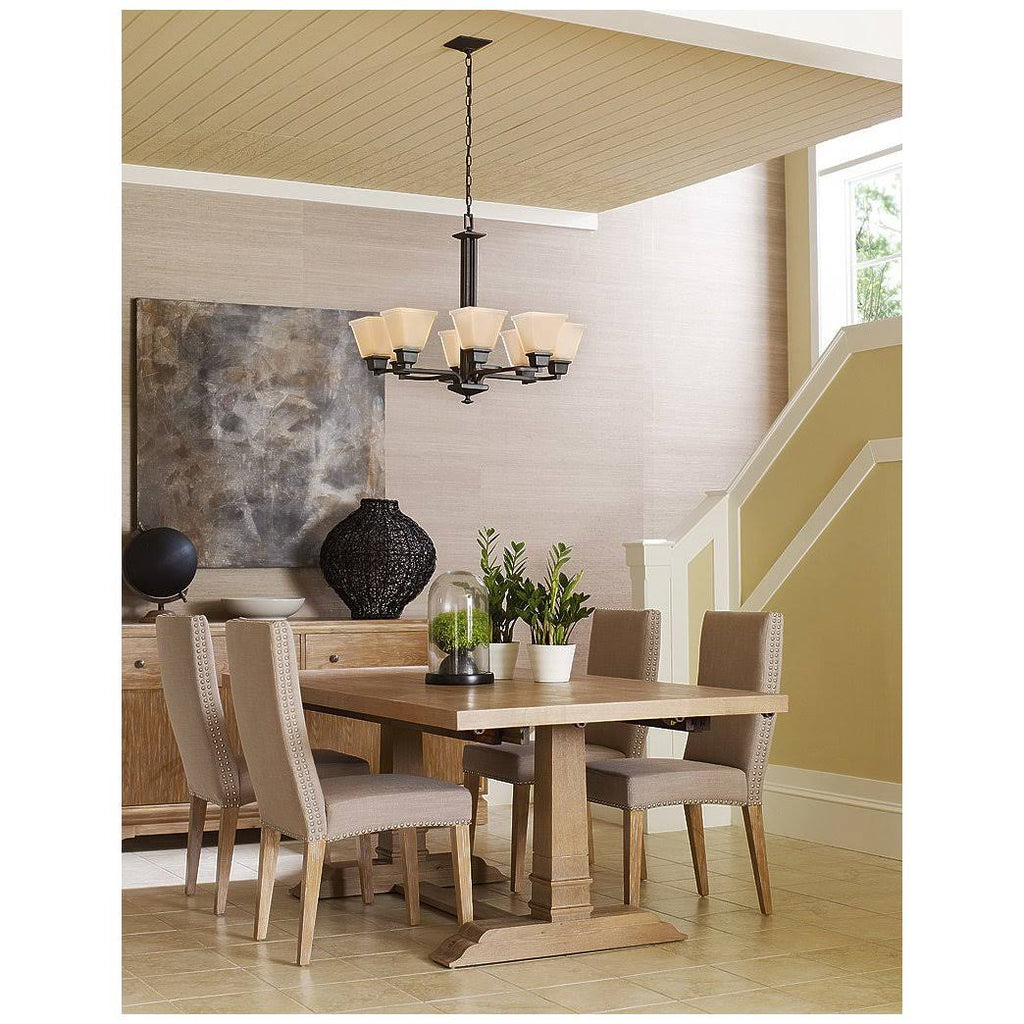 Venetian Bronze 1-Light Flush Mount Z11765