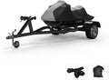 Gray/Black Trailerable Jet Ski Covers with Storage Bag C784