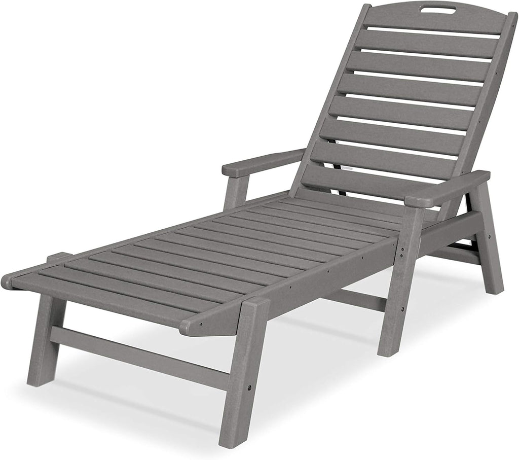 White Nautical Arms Chaise V952