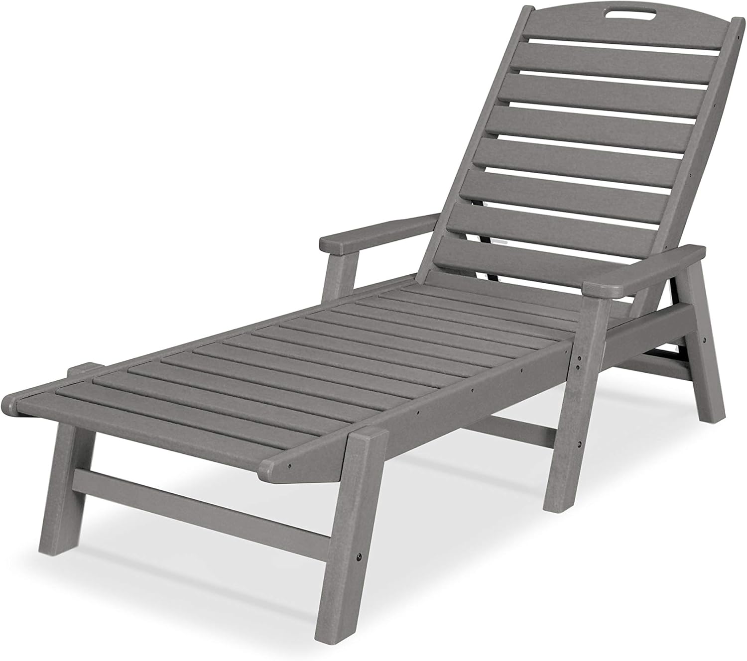 White Nautical Arms Chaise V952