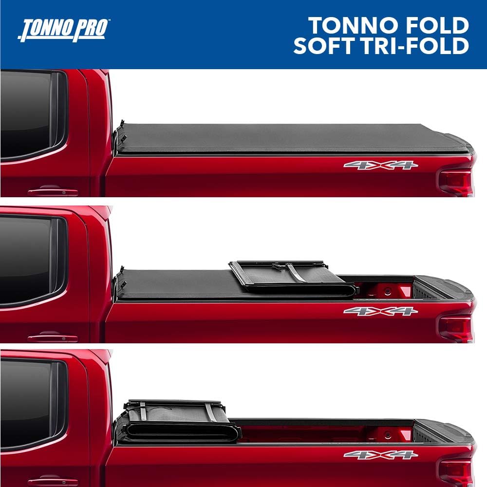 Soft Folding Truck Bed Tonneau Cover P9841