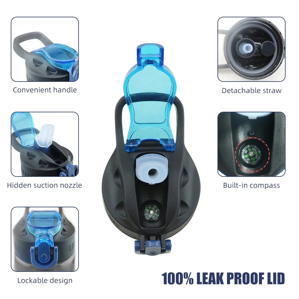 Tritan Water Bottle with Filter and Lockable Lid R596866
