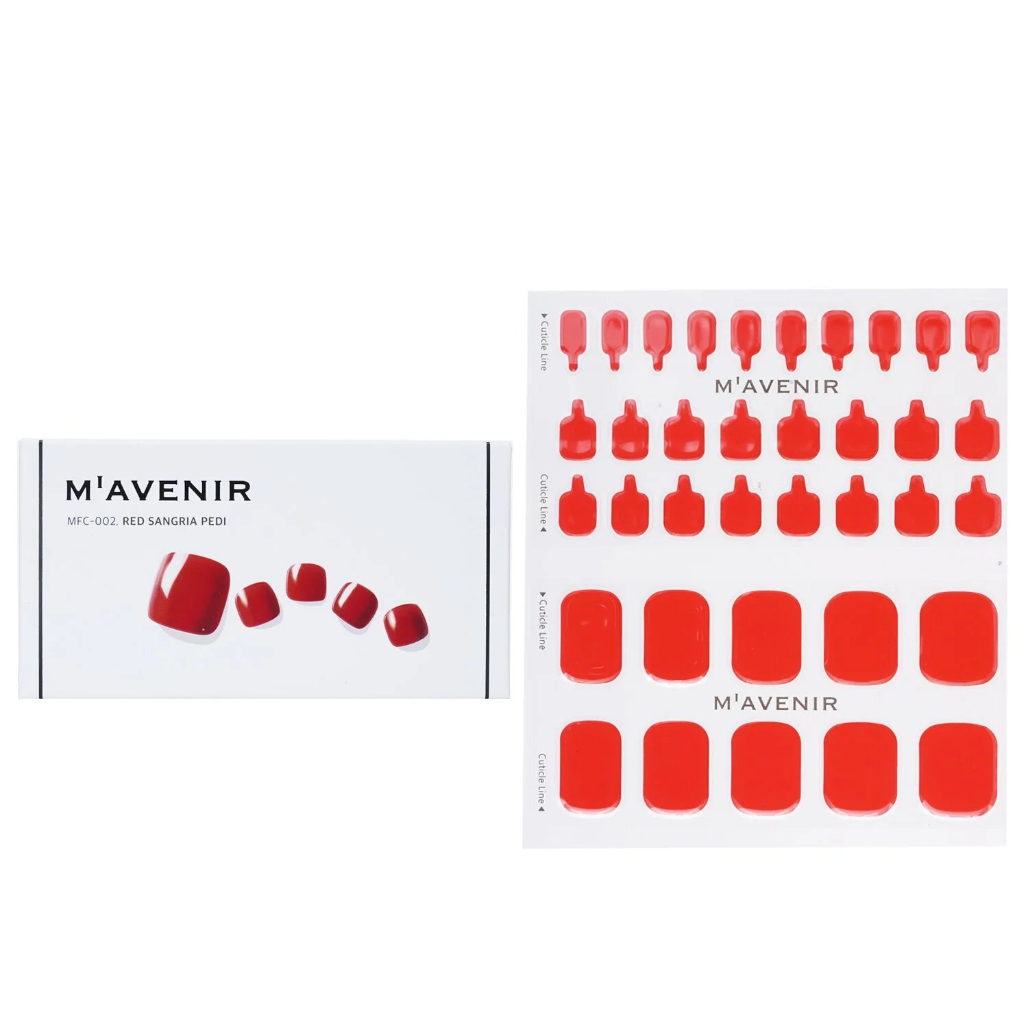 Midnight Desert Nail Sticker 32pcs I6079