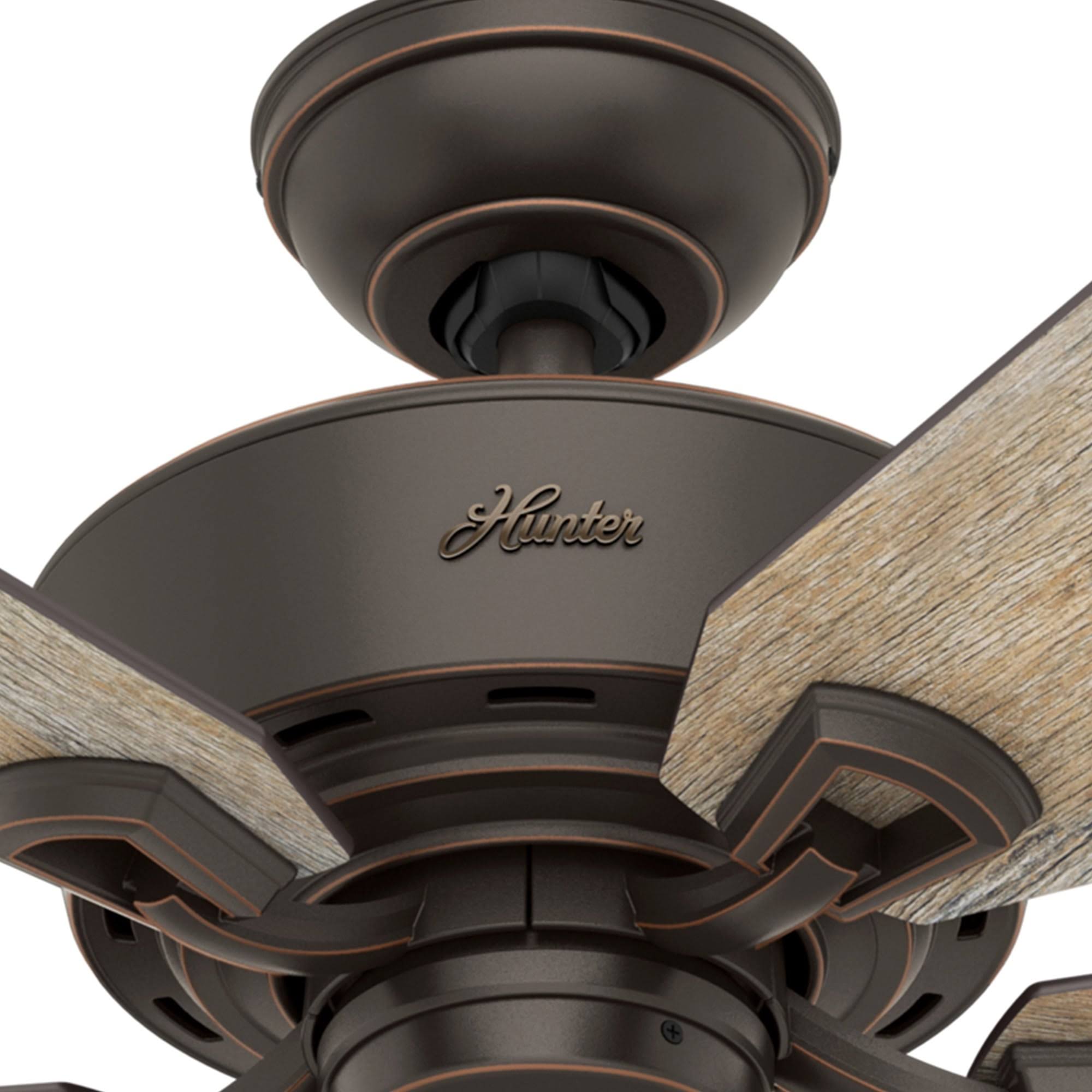 Brushed Nickel Ceiling Fan with LED Light L206607
