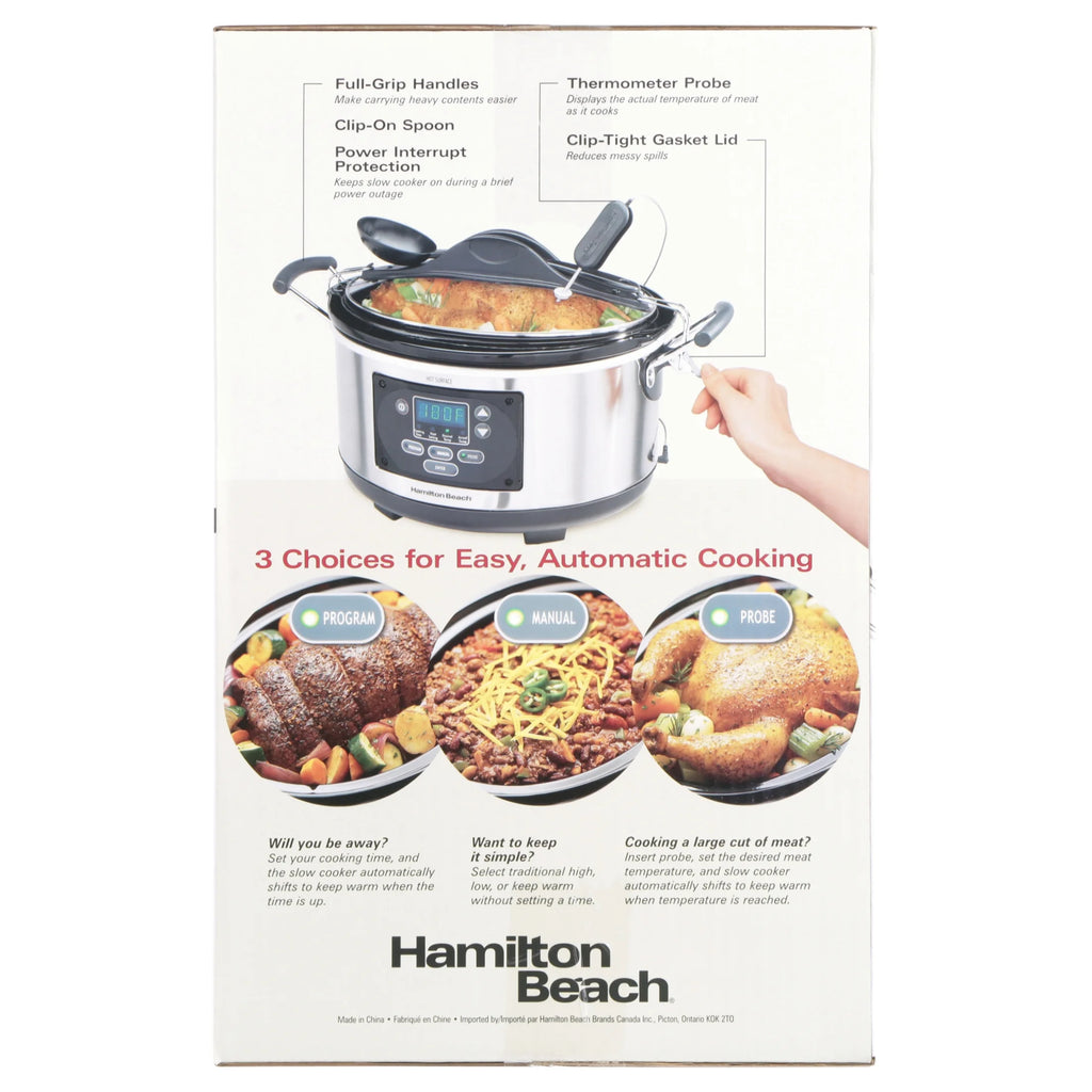 6 Quart Slow Cooker O825593