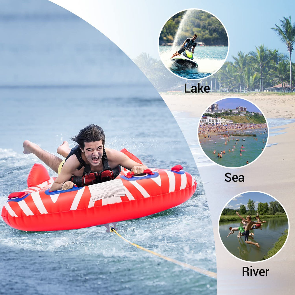 Inflatable Towable Tube for 2 Persons D1901