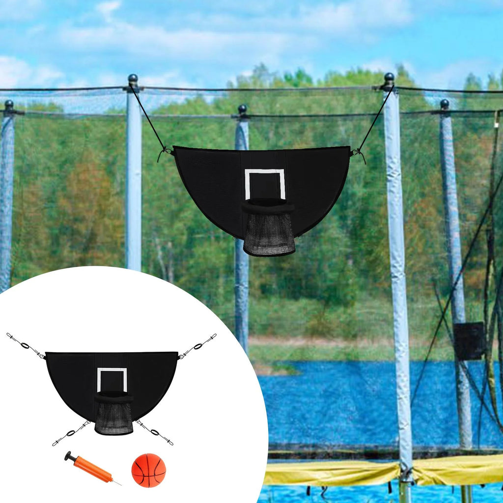 Basketball Hoop for Trampoline with Ropes and Hooks F4593