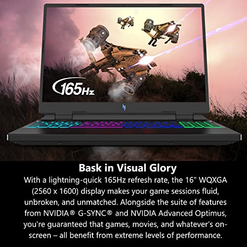 16" 165Hz IPS Gaming Laptop, AMD Ryzen 7 7840HS, NVIDIA GeForce RTX 4060, 16GB DDR5, 512GB SSD M3326