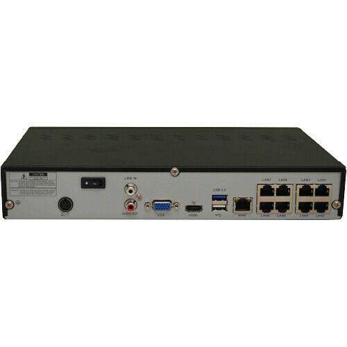 8 Channel 2 TB NVR and 6 Dome Camera Kit G61847