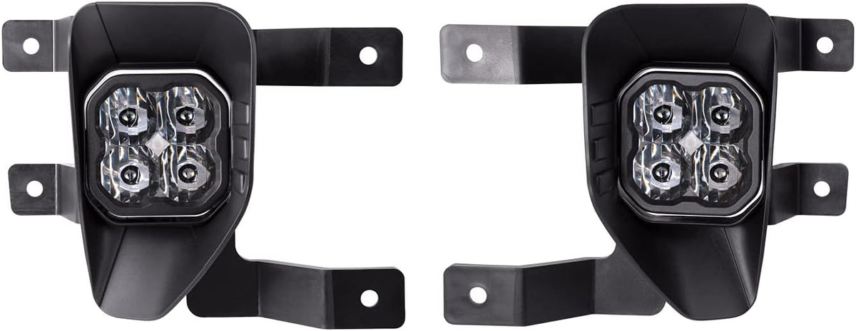 Yellow SAE/DOT LED Fog Light Kit for Chevrolet Silverado 1500 LD 2019 I63680
