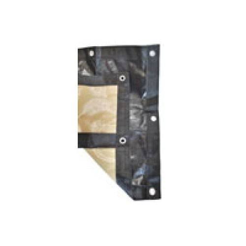 28 ft. Black Tan Round Above Ground Winter Pool Cover H514