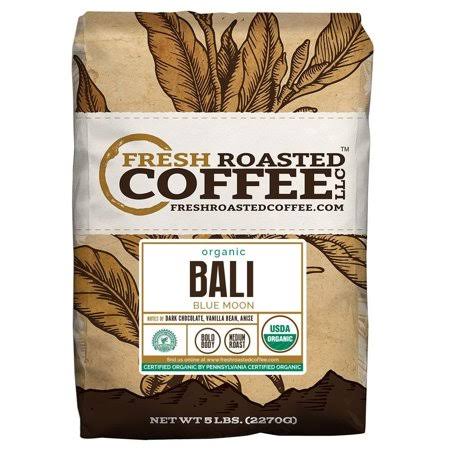 Organic Bali Blue Moon Coffee, Medium Roast, Whole Bean N396