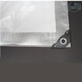 Silver/White Super Heavy Duty Tarp 40x60 O727