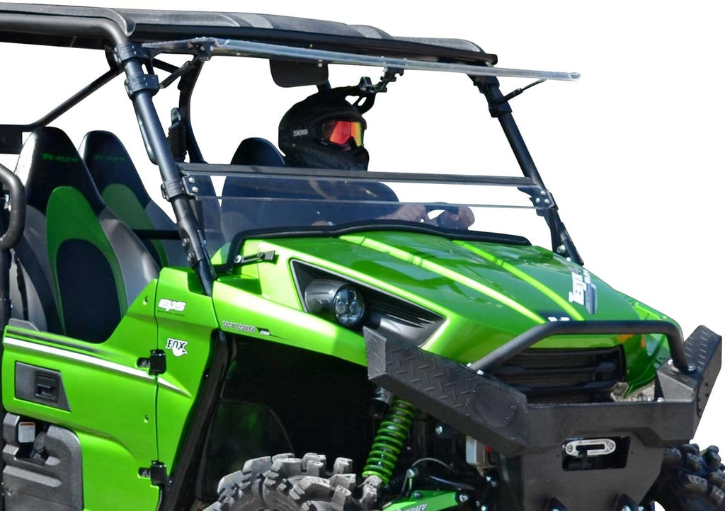 Scratch Resistant Flip Windshield for Kawasaki Teryx H221