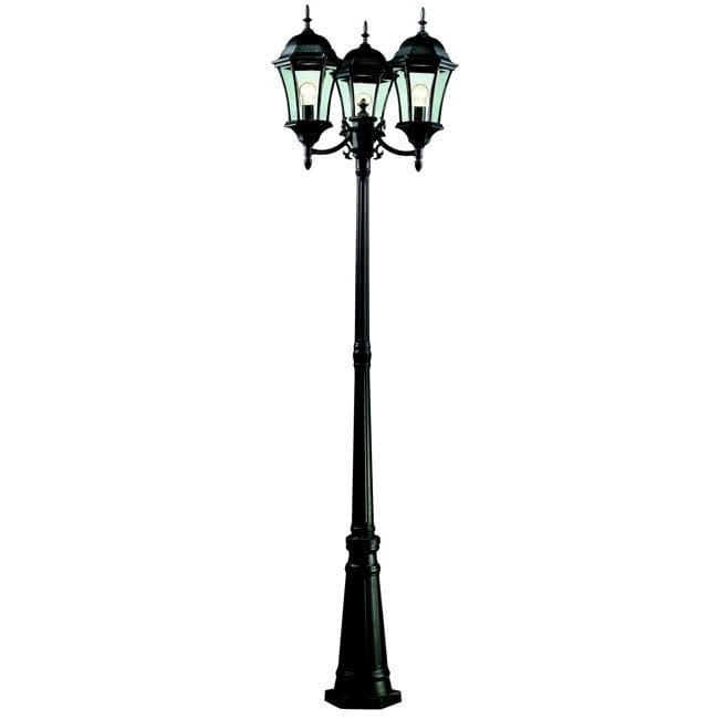 Black 3-Light Lighting Fixture V19604