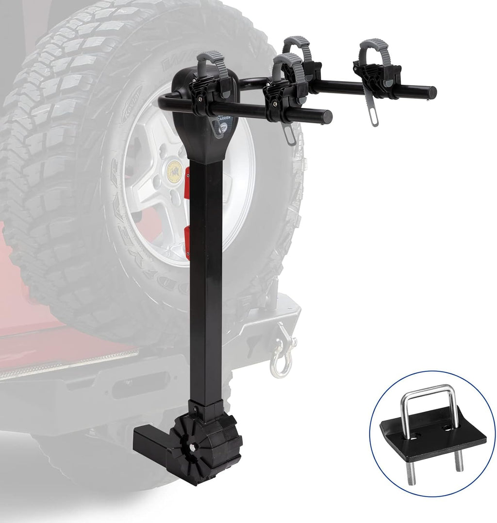 2-Bike Hitch Mount Carrier Rack F592