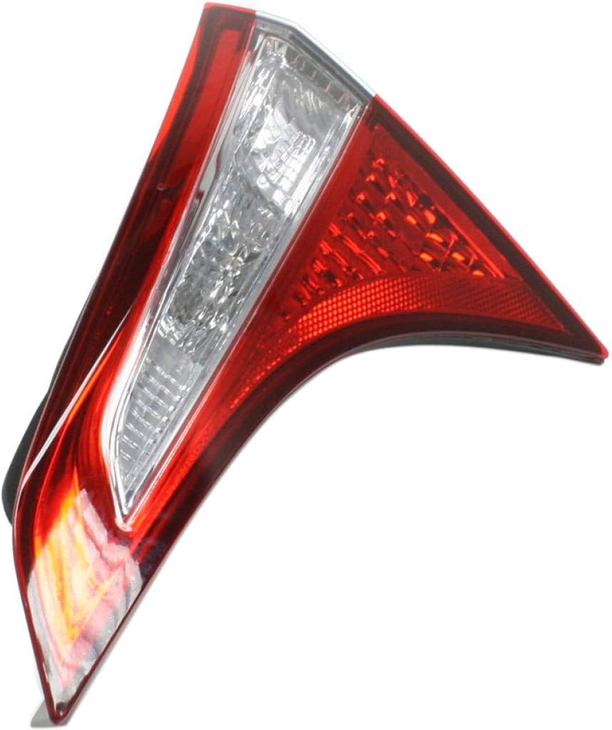 Pair Driver and Passenger Side Rear Inner Tail Light with Bulbs H36476