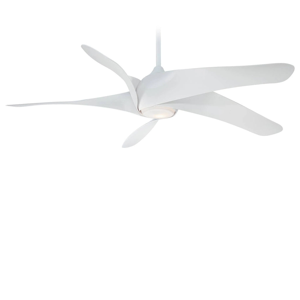 62x22 Distressed Koa Ceiling Fan with Light L9316