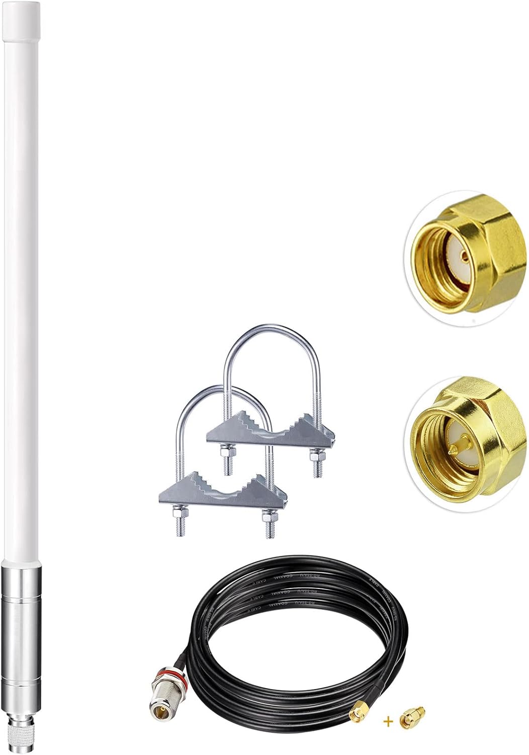Lora Antenna 915mhz 4dbi with 10ft Cable Pack of 2 R68657