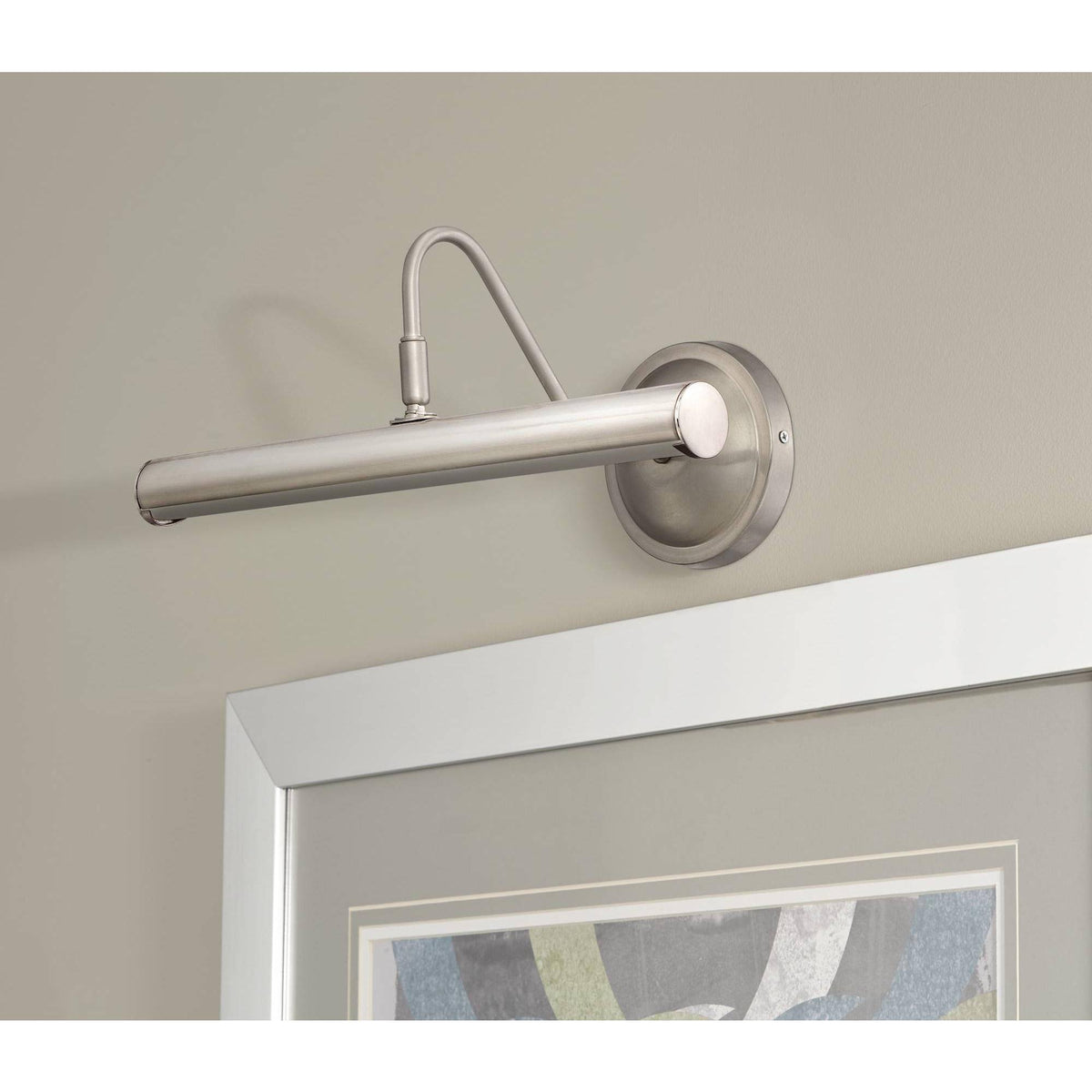 16x22 Wide Polished Nickel LED Picture Light U843081