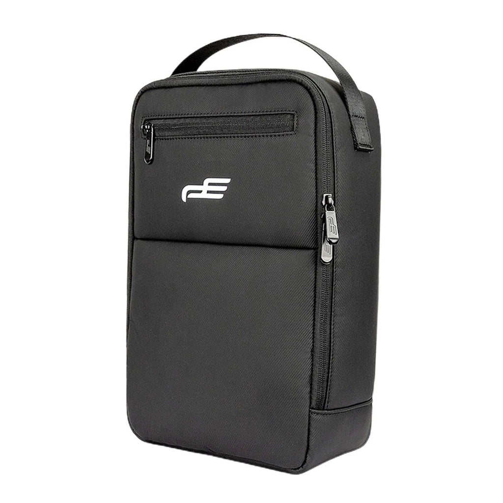 Black Zippered Golf Shoe Storage Bag T9077