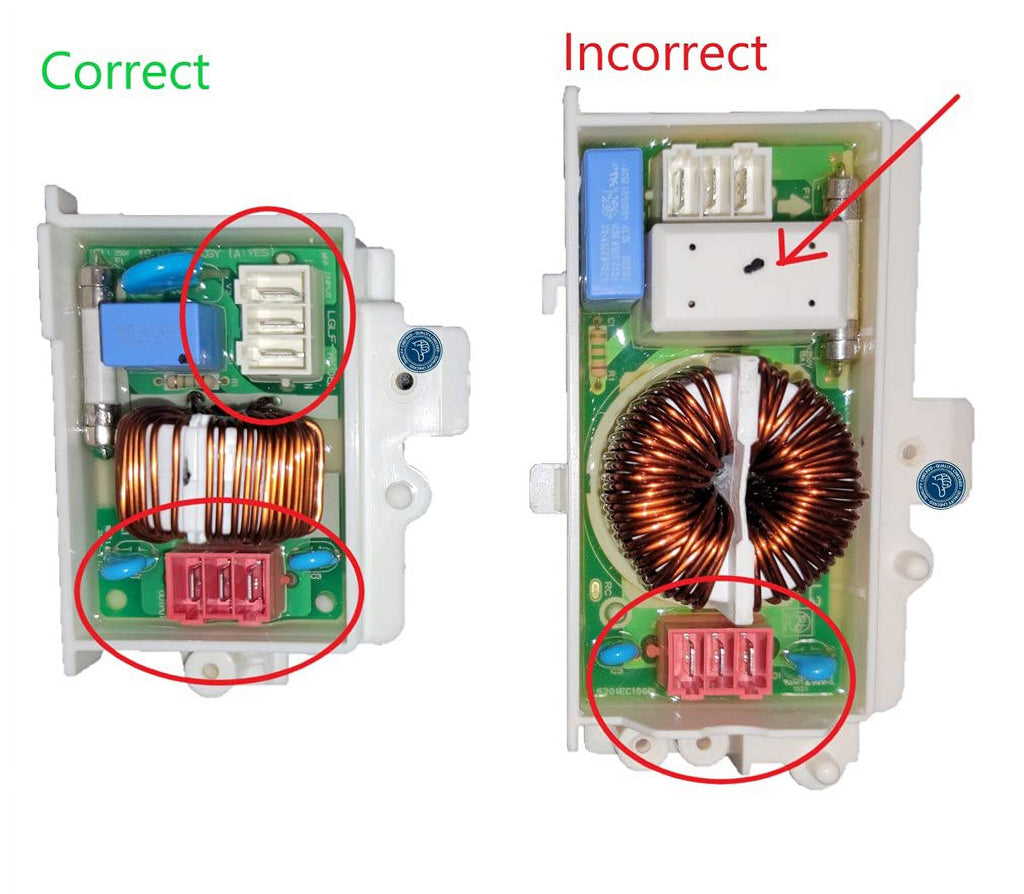 Washer Noise Filter Assembly L594