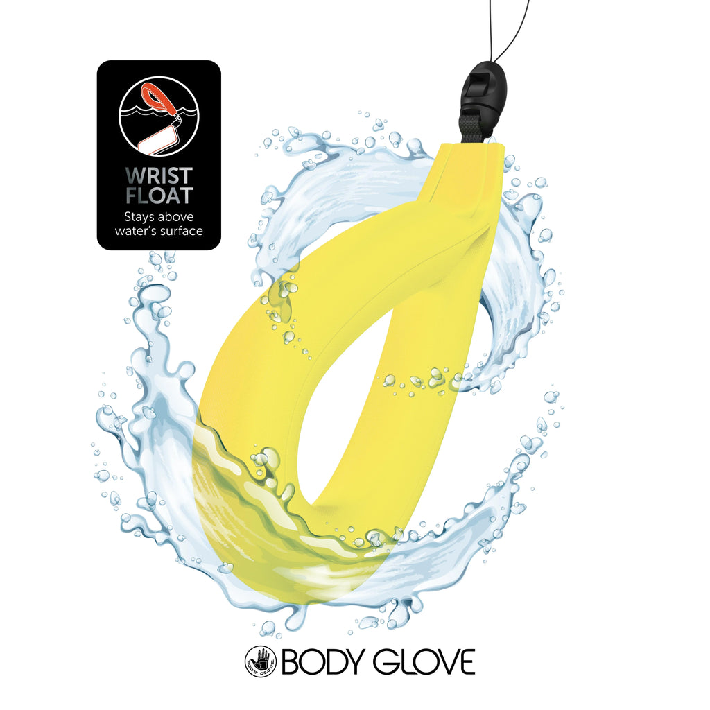 Yellow Waterproof Phone Case for iPhone 14 with Wrist Float X6071