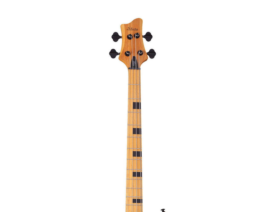 Left Handed Bass Guitar Aged Natural Satin S18174