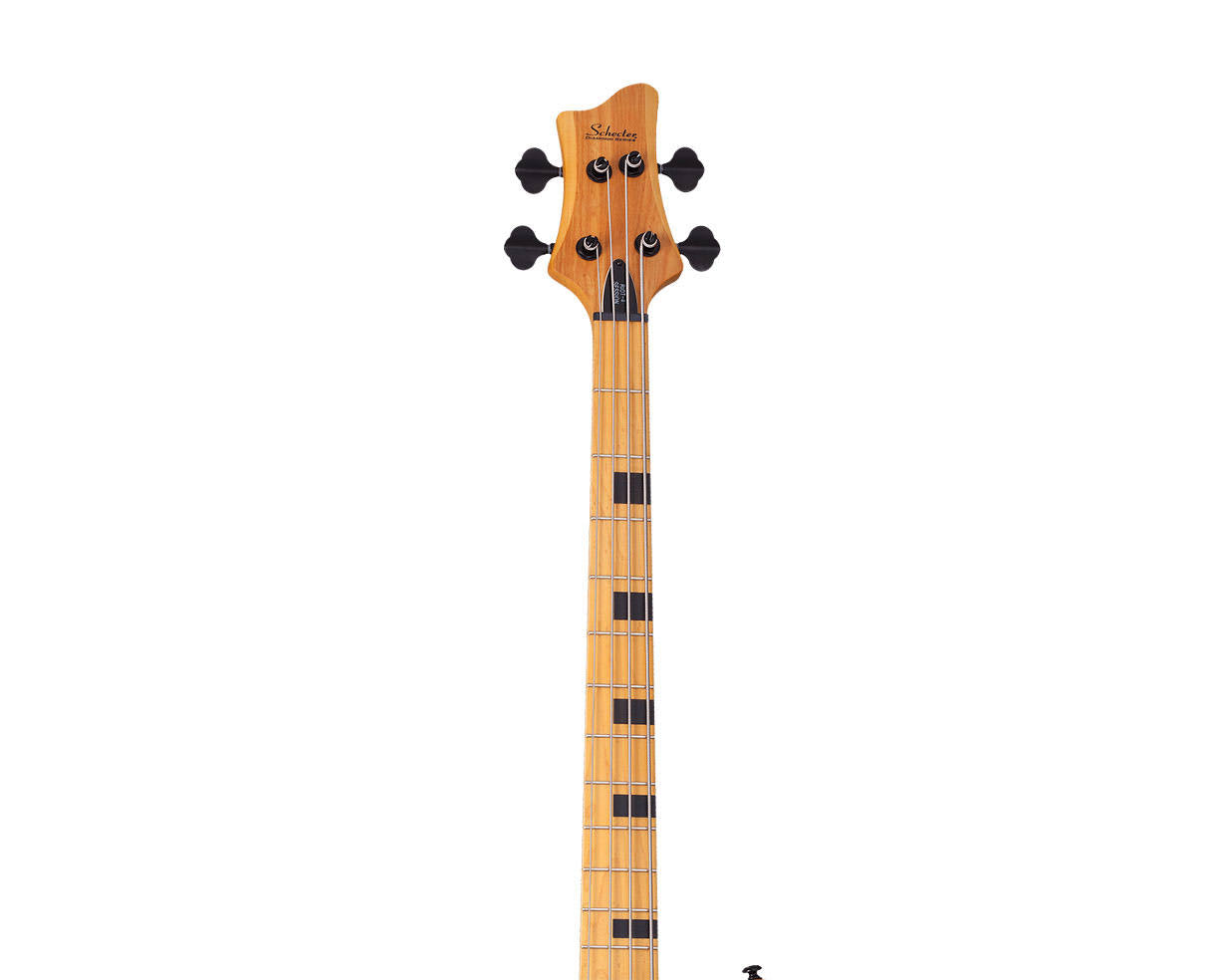 Left Handed Bass Guitar Aged Natural Satin S18174