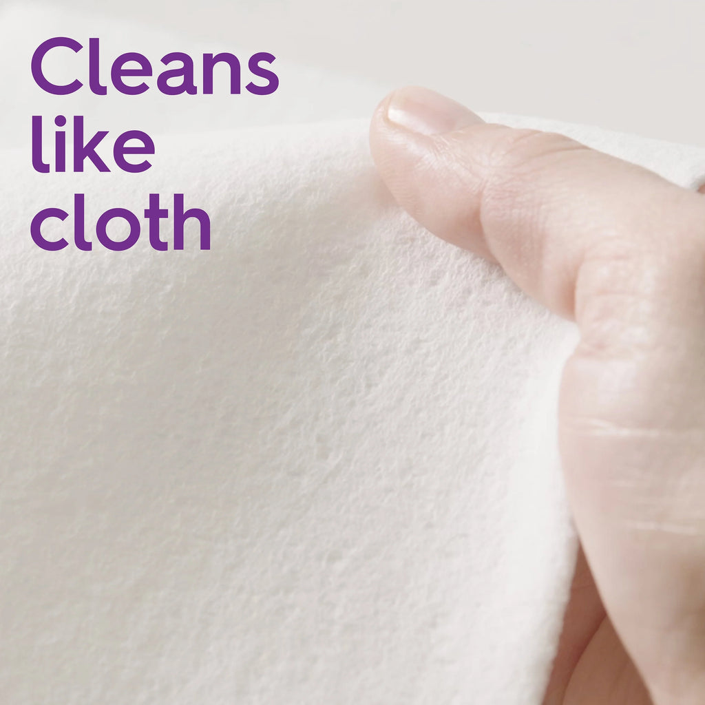 Cloth Paper Towels, 16 Double Rolls, 104 Sheets per Roll W9652
