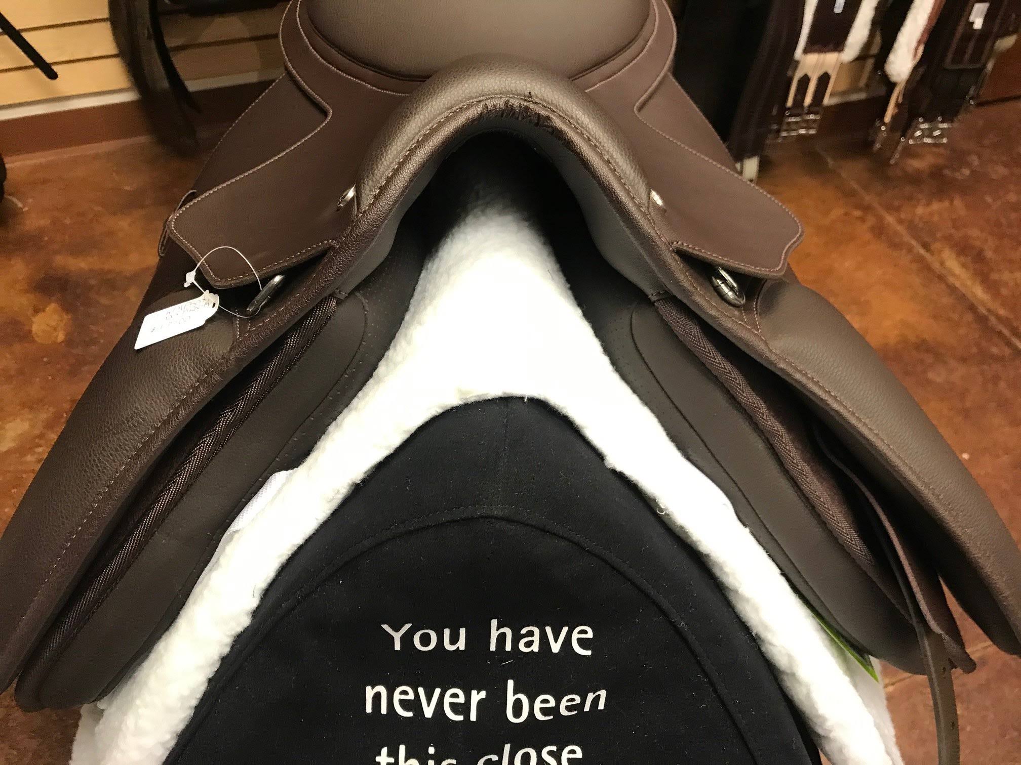 Brown Flocked All Purpose Saddle L987