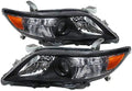 Clear Lens Projector Headlights Pair for Camry Base Sedan D595187