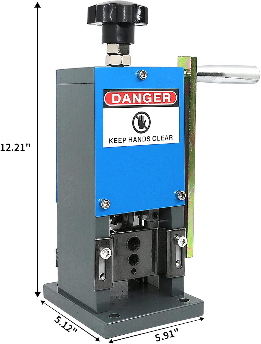 Manual Wire Stripping Machine, Aluminum Alloy, 0.06 to 0.98 Inches S447834