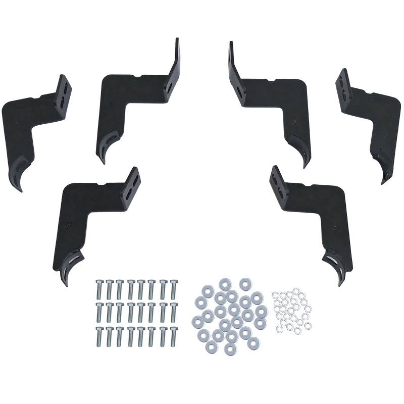 Chrome Running Board Side Step Bars B4644