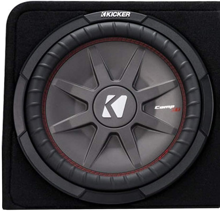 12" 2-Ohm Slim Shallow Subwoofer Sealed Enclosure B891989