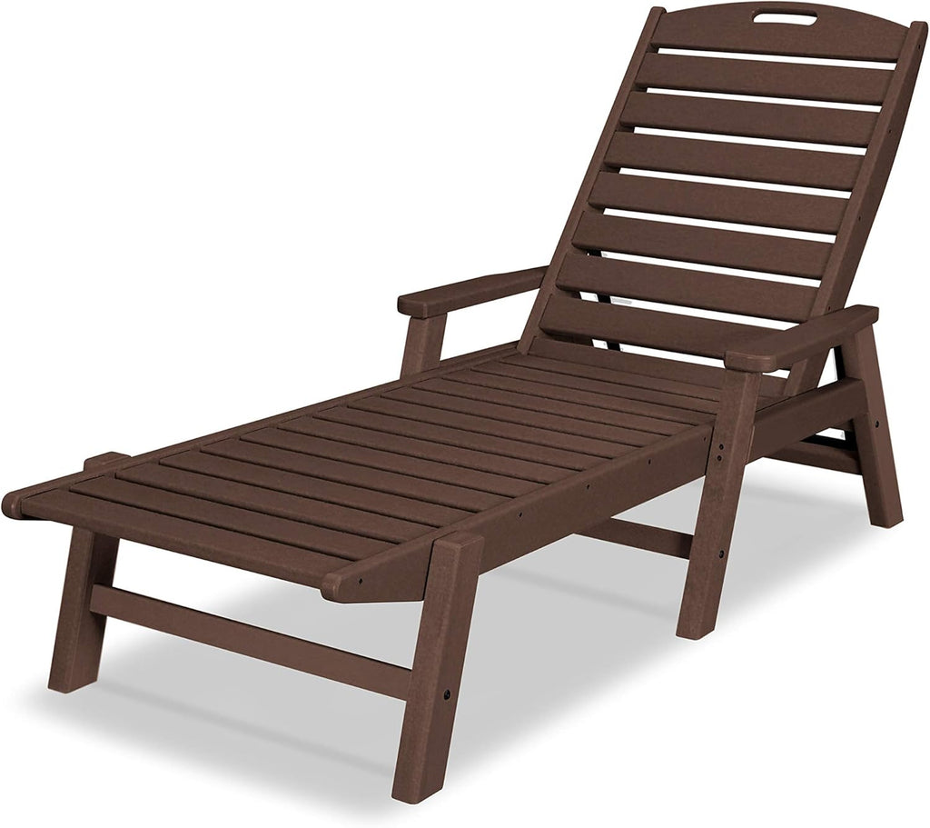 White Nautical Arms Chaise V952