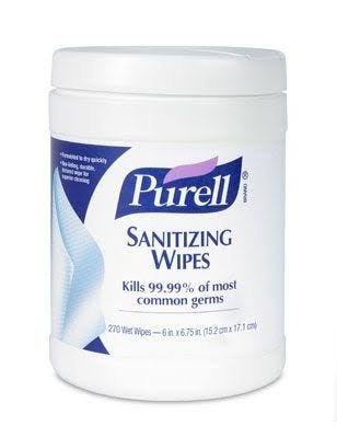 Hand Sanitizing Wipes, Case of 6 Canisters P676
