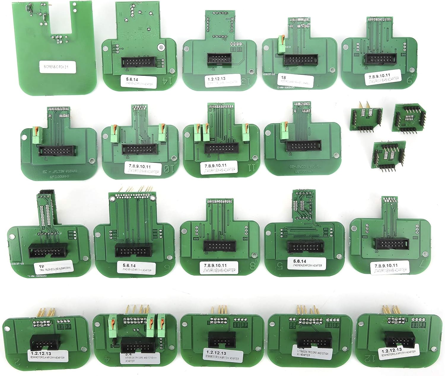 BDM Adapter Chip Tuning Tool Accessory Kit, 22pcs H9031