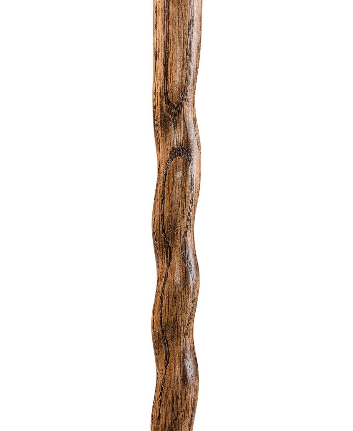 Oak Brown Twisted Walking Cane H162
