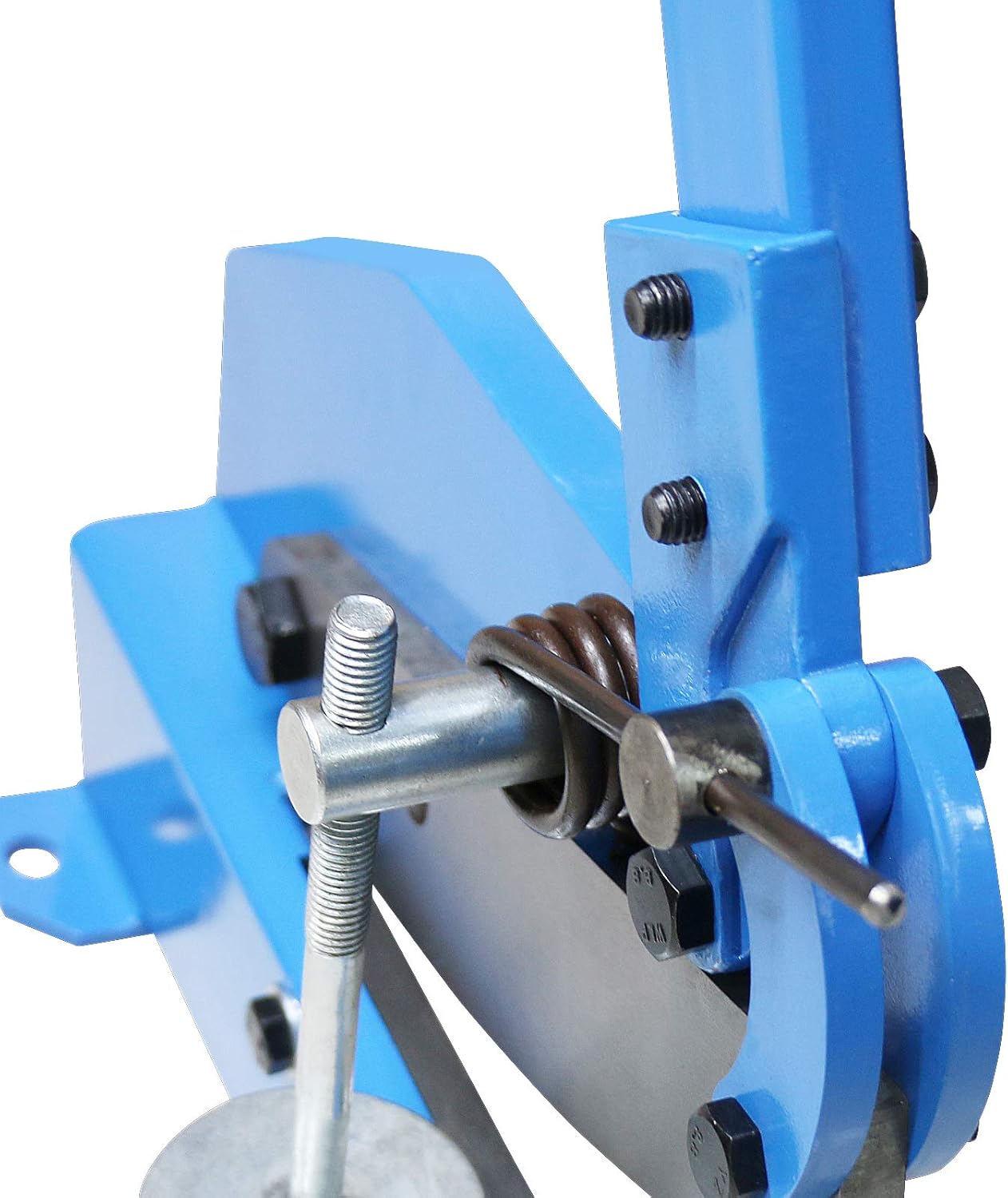 Hand Plate Shear, Manual Metal Cutter, Cutting Thickness 6mm Max, Benchtop for Carbon Steel Plates N40070