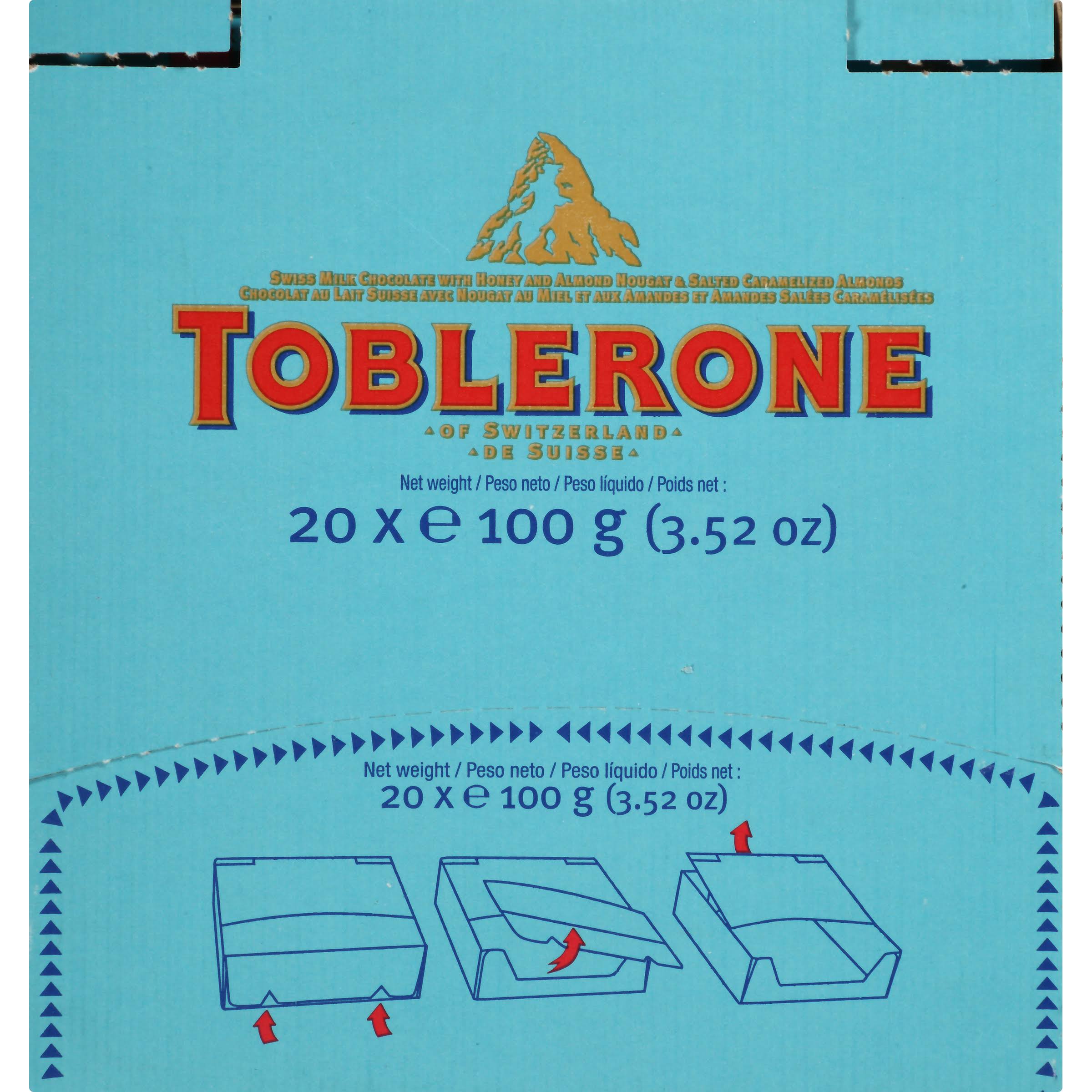 3.52 oz Almond Chocolate Bars R723113