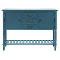 Green 3 Drawers Console Table K6046