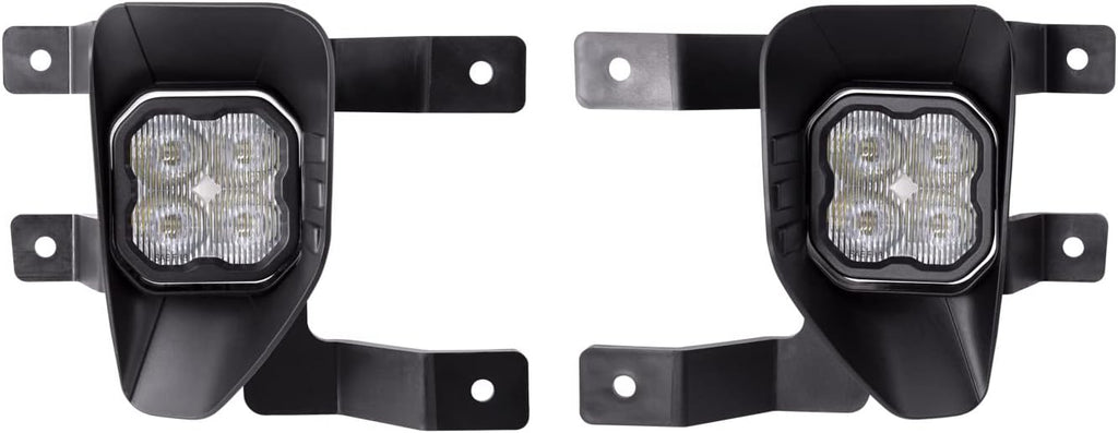 Yellow SAE/DOT LED Fog Light Kit for Chevrolet Silverado 1500 LD 2019 I63680