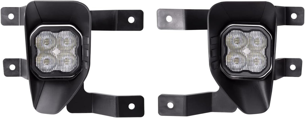 Yellow SAE/DOT LED Fog Light Kit for Chevrolet Silverado 1500 LD 2019 I63680